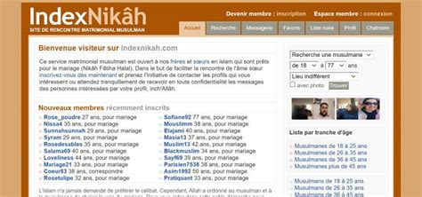 indexNikâh : Rencontre matrimoniale Musulmane pour Mariage